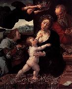 Bernard van orley Holy Family oil painting on canvas